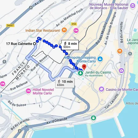 Cozy 2 Bedroom Seafront 150m From Monaco Beausoleil