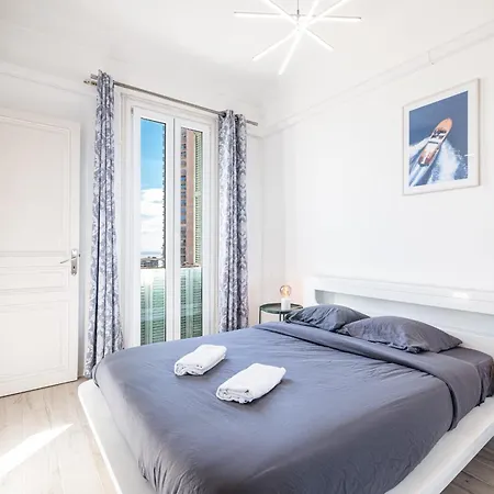 Apartment Cozy 2-bedroom Facing The Sea 100m From Monaco Beausoleil