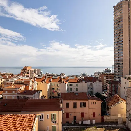 Apartment Cozy 2-bedroom Facing The Sea 100m From Monaco