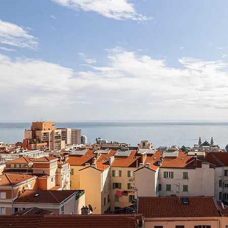 Apartment Cozy 2-bedroom Facing The Sea 100m From Monaco *